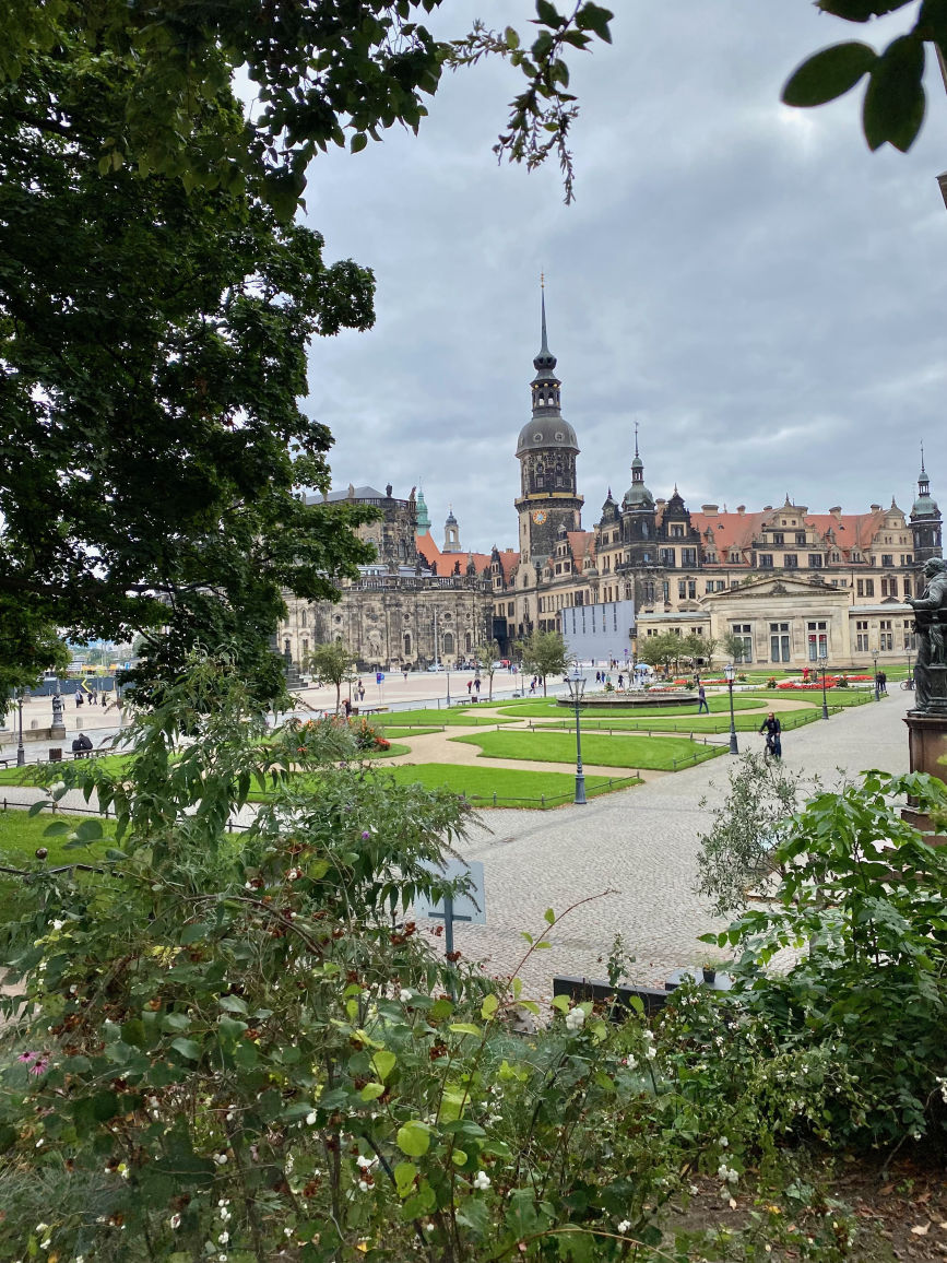 Schlossplatz in Dresden