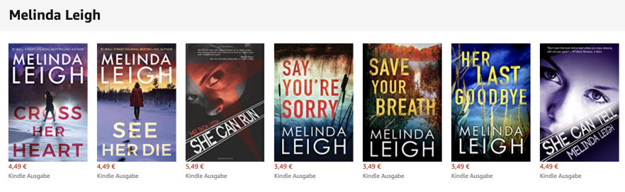 Melinda Leigh auf Amazon